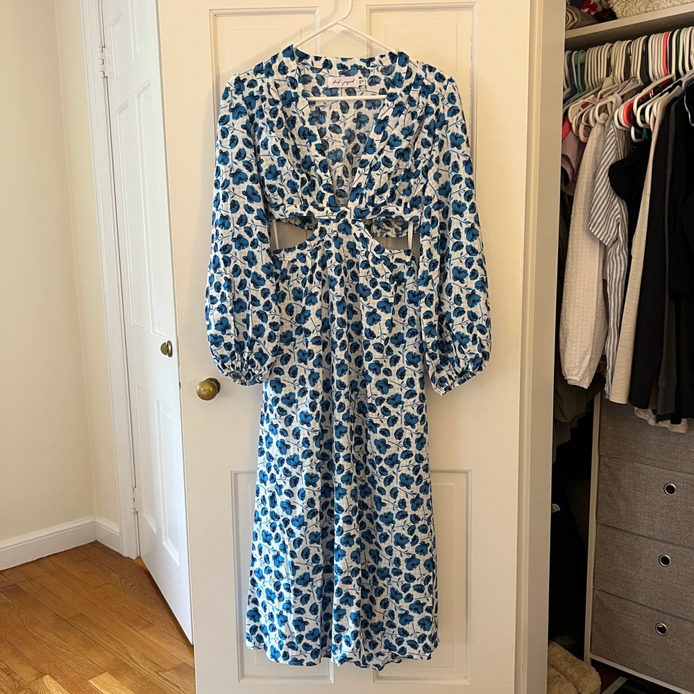 Petal and Pup Simonette Midi Dress, US size 4